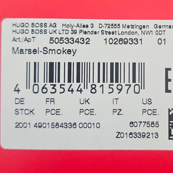 Hugo Boss Smokey Hat Mens Black Snapback Baseball Cap - Picture 5 of 6